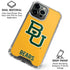 Baylor University BU Yellow iPhone 16 Pro Clear Case